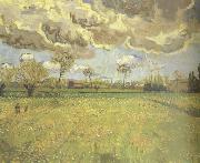 Landscape under a Stormy Sky (nn04) Vincent Van Gogh